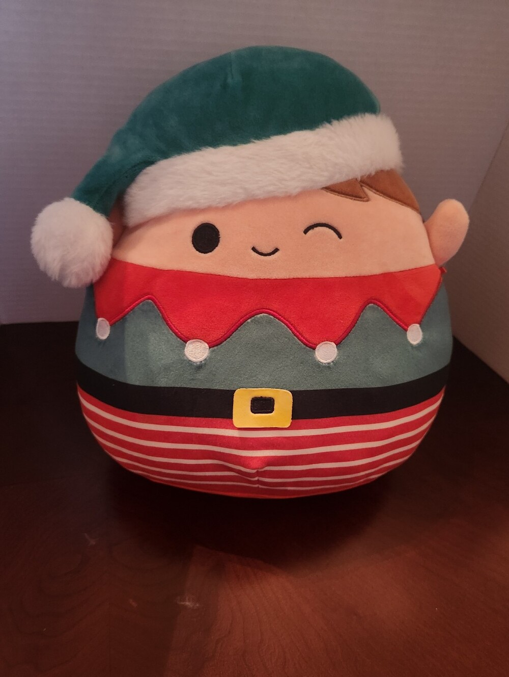 Jangle The Christmas Elf Squishmallow Plush 12"